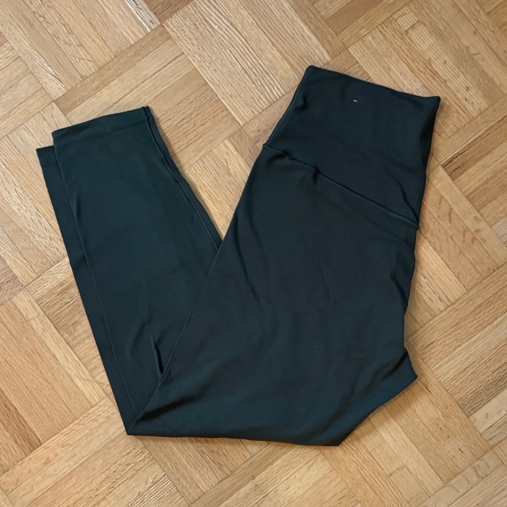 Real Me Aerie 7/8 hi-rise Dark Green Leggings